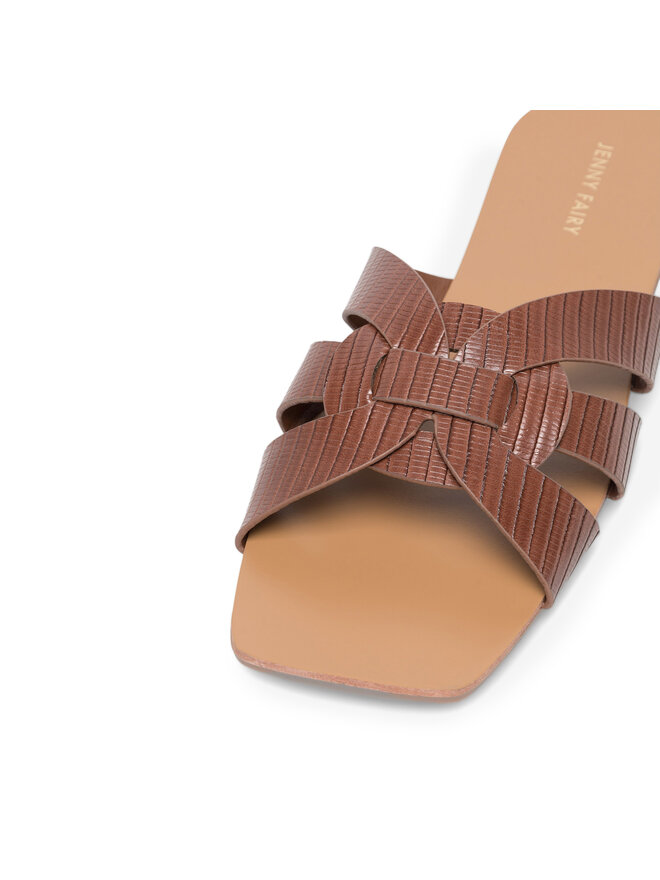 Jenny Fairy Ciabatte Jenny Fairy WYL0710-3 Marrone