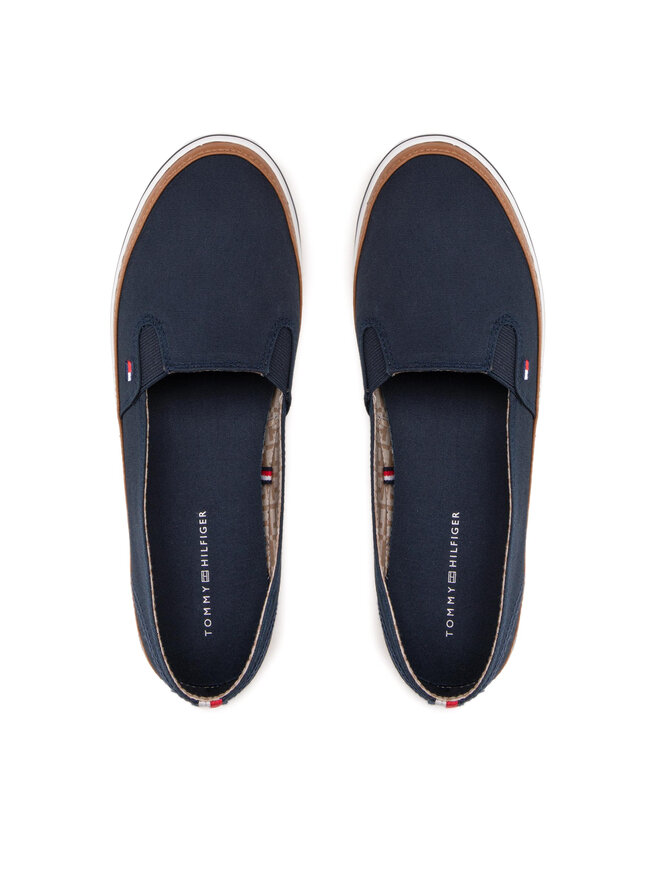 Tommy Hilfiger Sneakers aus Stoff Tommy Hilfiger Kesha 7D FW0FW01656 Dunkelblau