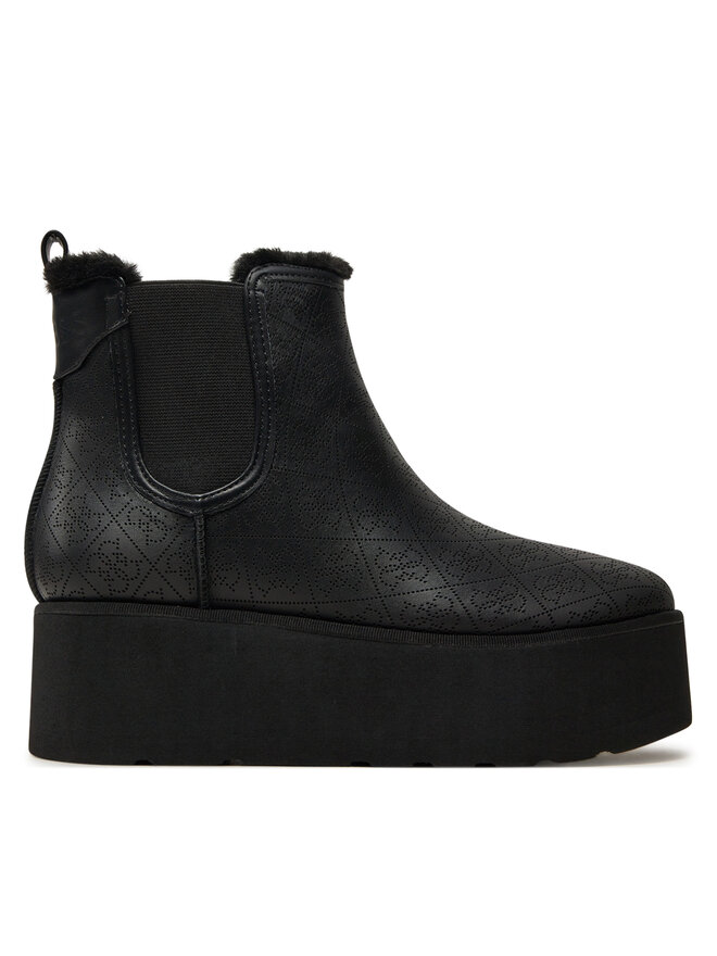 Guess Bokacsizma Guess Jilaine FLFJIL FAL10 Fekete