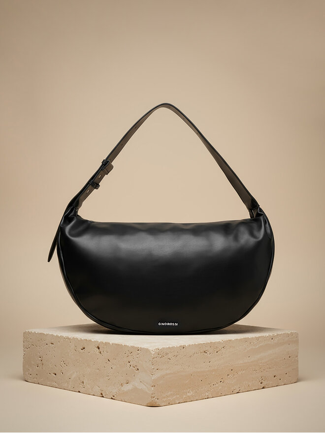 GINO ROSSI Ročna torba Gino Rossi C-THARA-LX10145 Črna