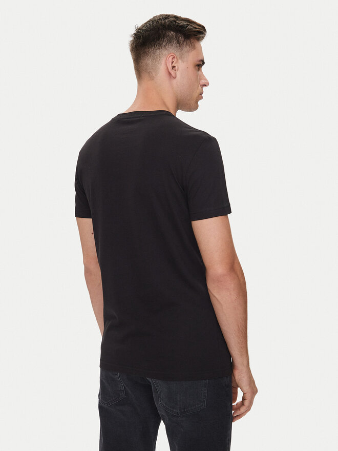 Calvin Klein Jeans Calvin Klein Jeans T-Shirt Outline Monologo J30J325678 Μαύρο Slim Fit