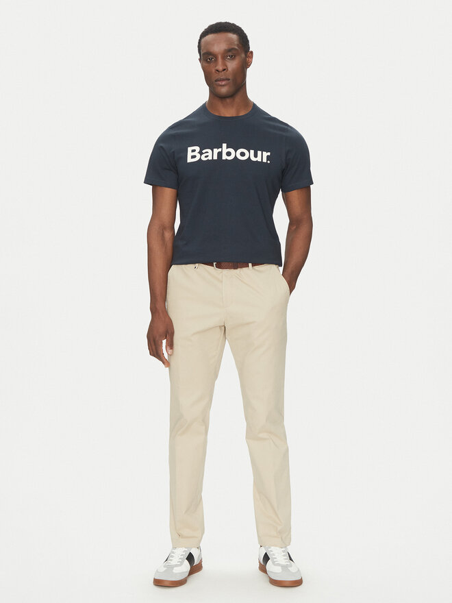 Barbour Barbour Póló Logo MTS0531NY31 Sötétkék Tailored Fit