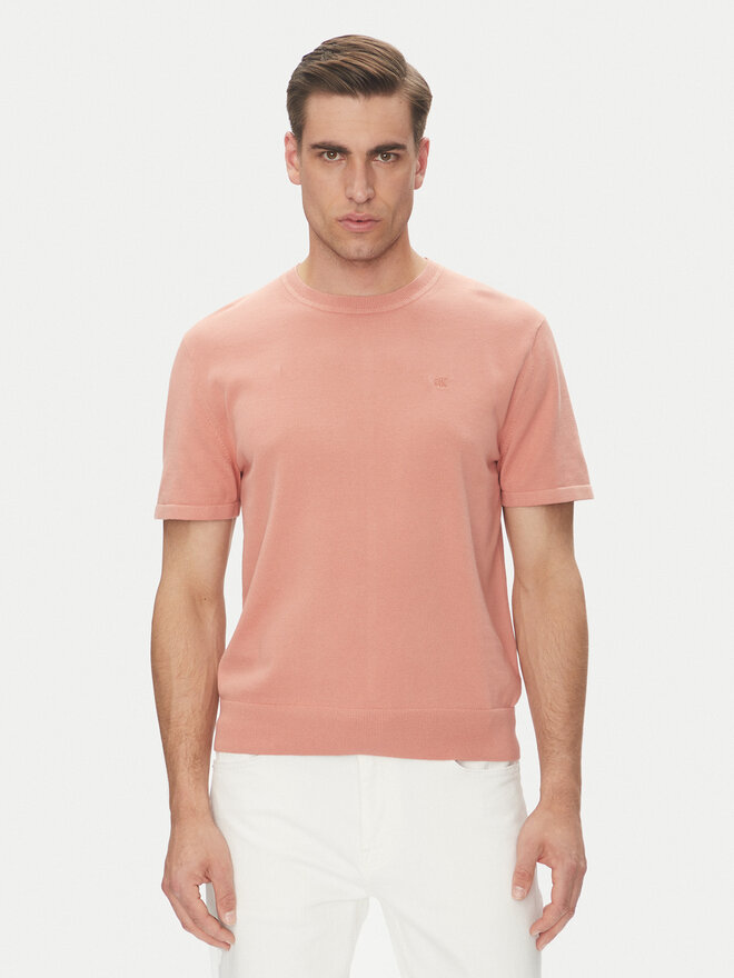 Calvin Klein Calvin Klein Camiseta Supima LV04LC333G Coral Regular Fit
