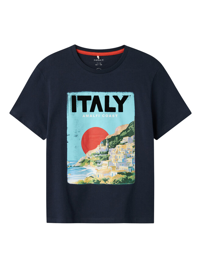 NAME IT NAME IT T-Shirt Famma 13241224 Dunkelblau Regular Fit