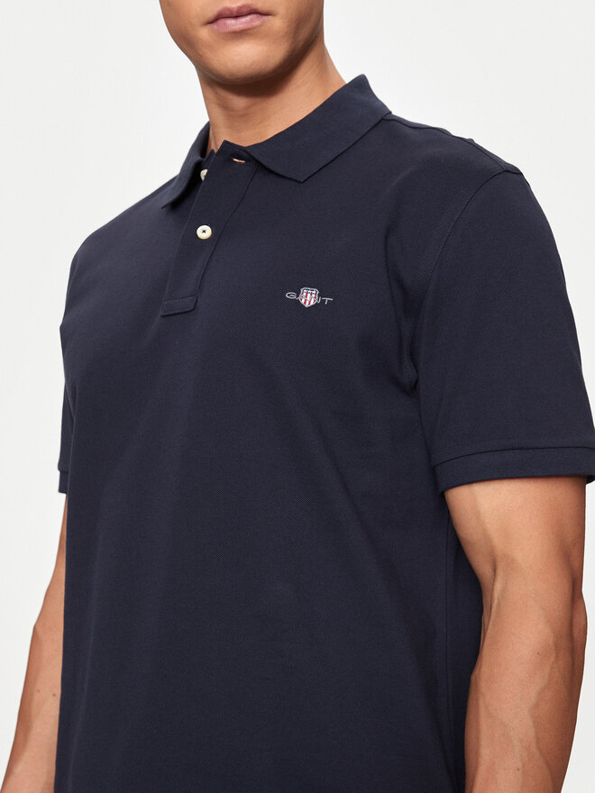 Gant Gant Pólóing Shield 2220 Sötétkék Slim Fit
