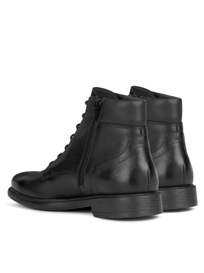 Geox Schnürschuhe Geox U Terence U367HD 00046 C9999 Schwarz