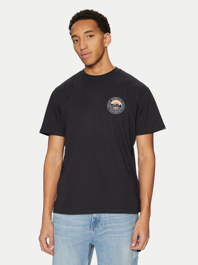 Quiksilver Quiksilver T-Shirt Landscapes EQYZT07917 Schwarz Regular Fit