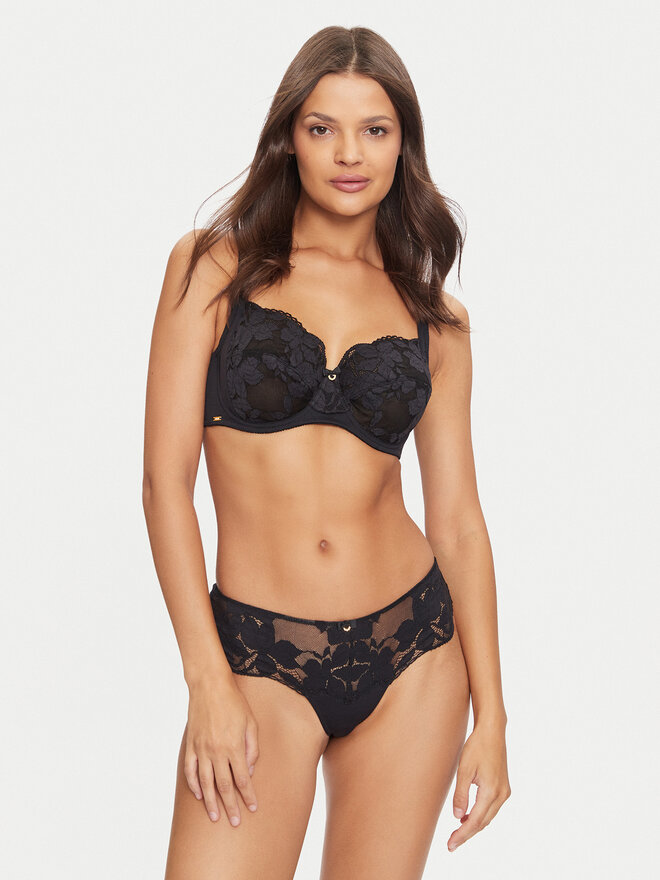 Selmark Selmark Sujetador con aros Federica 61112 Negro