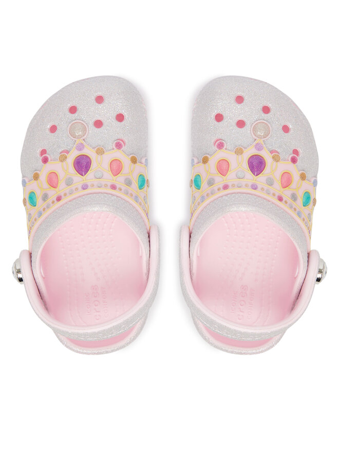 Crocs Шльопанці Crocs Toddler IAM Princess Clog 212516 Рожевий