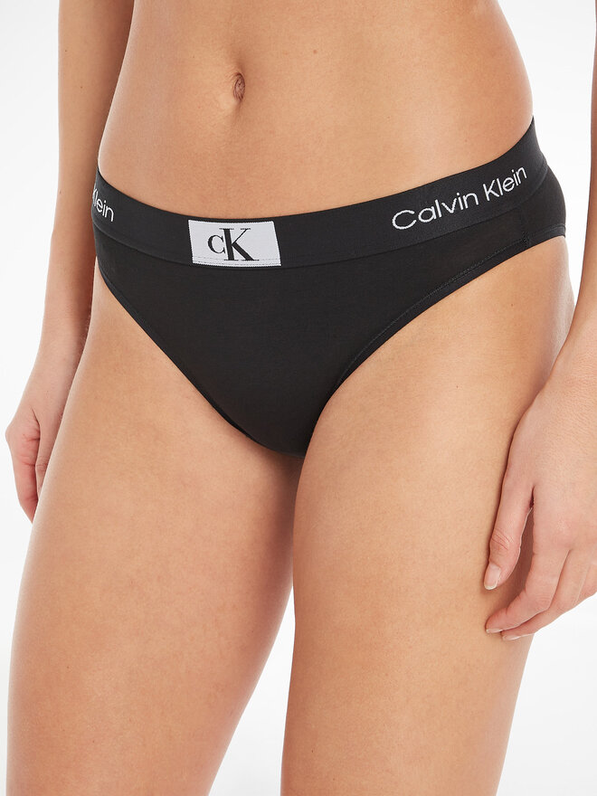 Calvin Klein Underwear Calvin Klein Underwear Klassischer Damenslip 000QF7222E Schwarz