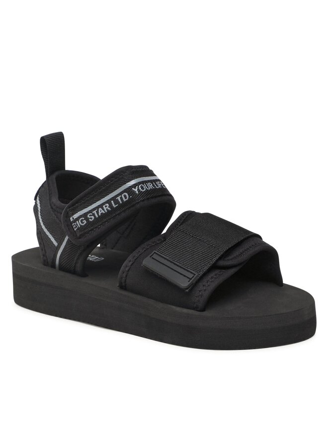 Big Star Shoes Sandały Big Star Shoes LL274784 Czarny