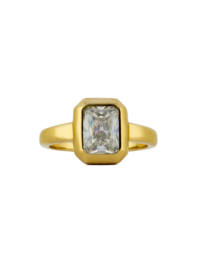 Guess Кільце Guess JUBR05 251JW Золотий