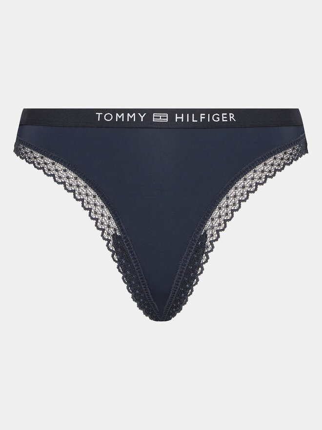 Tommy Hilfiger Tommy Hilfiger Stringtanga UW0UW04184 Dunkelblau