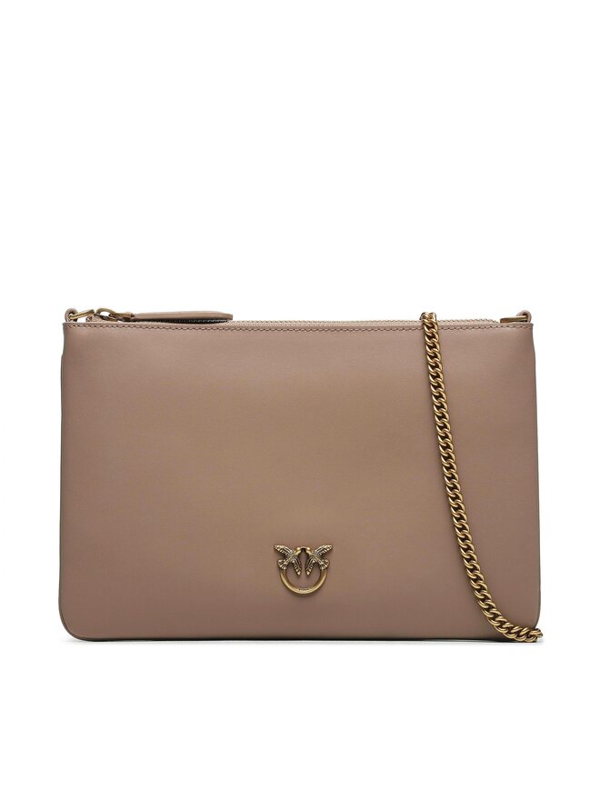 PINKO Kabelka PINKO Flat Classic AI 23-24 PCPL 100455 A0F1 Béžová