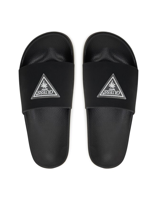 Guess Şlapi Guess E3GZ12 BB00F Negru