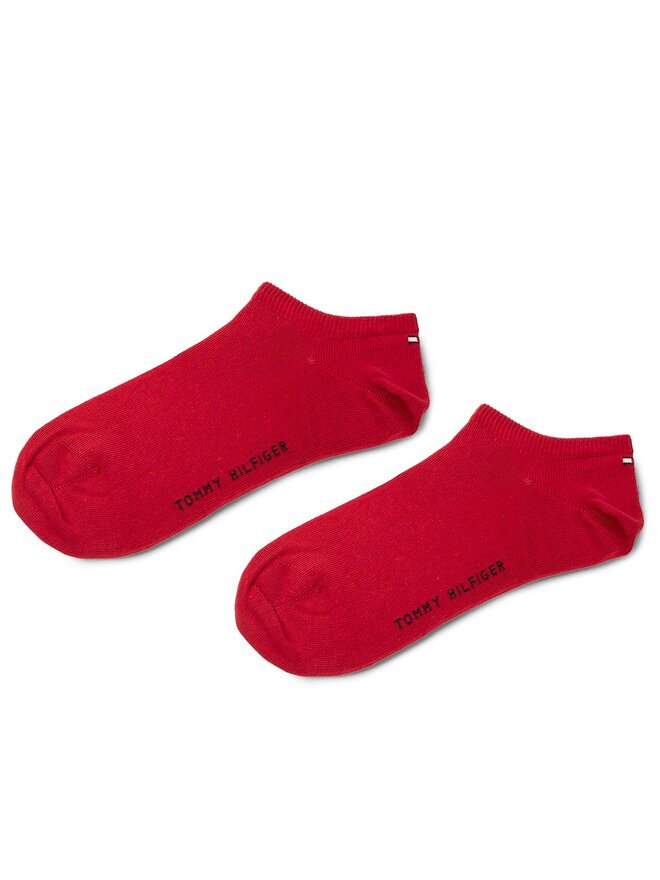 Tommy Hilfiger Súprava 2 párov členkových pánskych ponožiek Tommy Hilfiger 342023001 Tmavomodrá