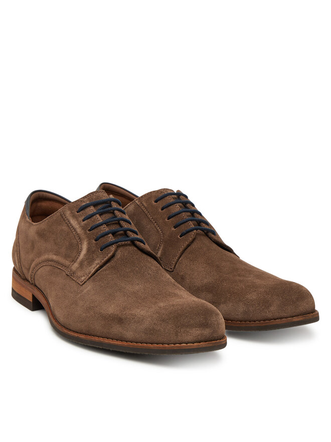 Clarks Туфлі Clarks CraftArlo Lace 26181334 Коричневий