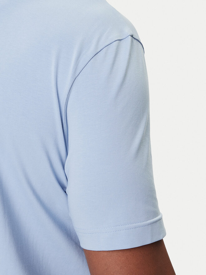 BOSS BOSS Camiseta Tchup 50473278 Celeste Relaxed Fit