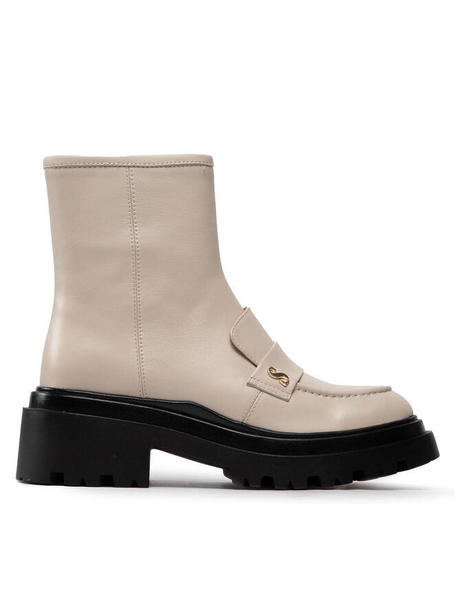 Simple Botki Simple SL-26-02-000038 Écru