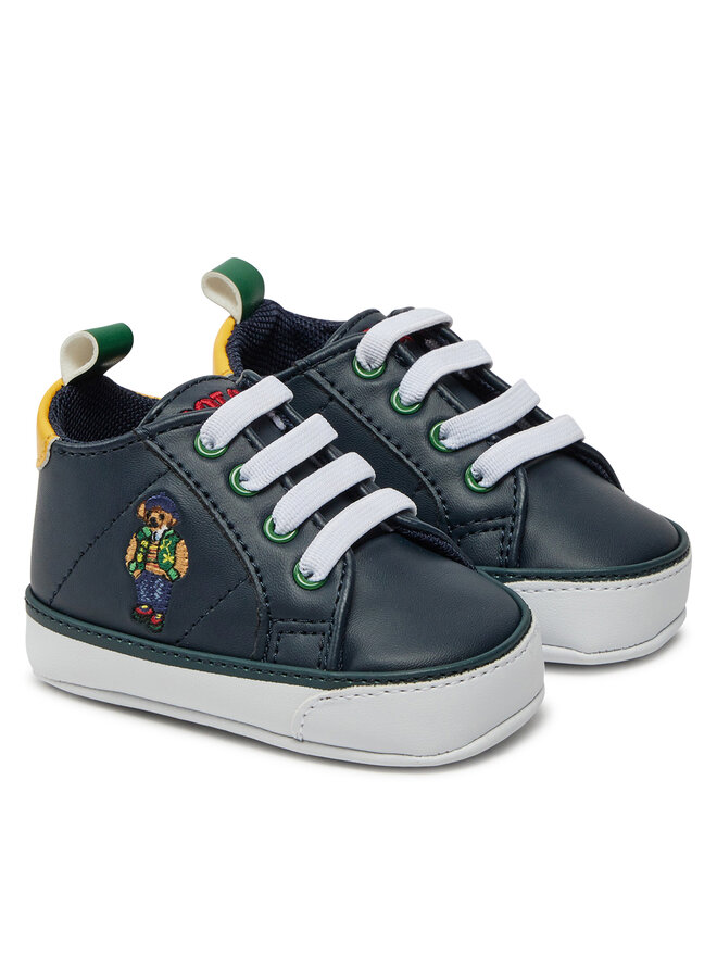 zapatillas ralph lauren azul marino