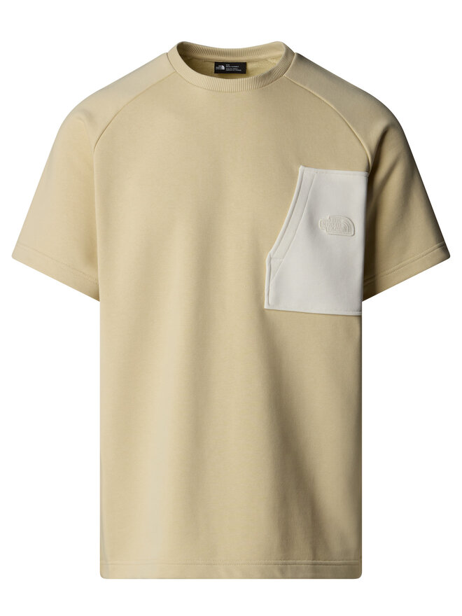 The North Face The North Face Camiseta Terry NF0A8C28 Beis Relaxed Fit