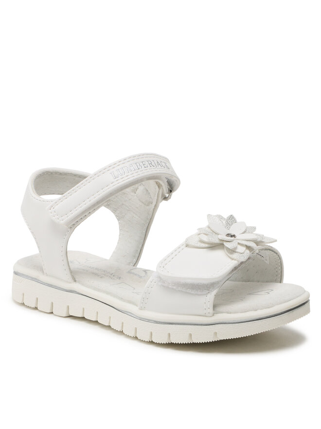 Lumberjack Σανδάλια Lumberjack SANDAL WITH FLOWER Λευκό