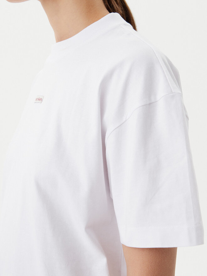 Calvin Klein Jeans Calvin Klein Jeans Футболка Placed Institutional J20J225539 Білий Relaxed Fit