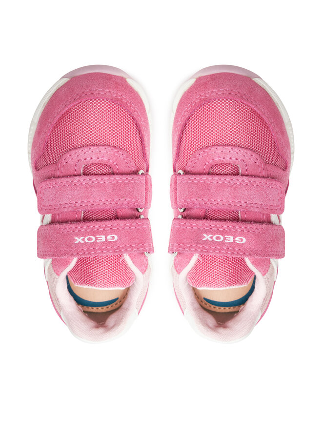 Geox Sneakersy Geox B Alben Girl B453ZA 02214 C8006 M Růžová