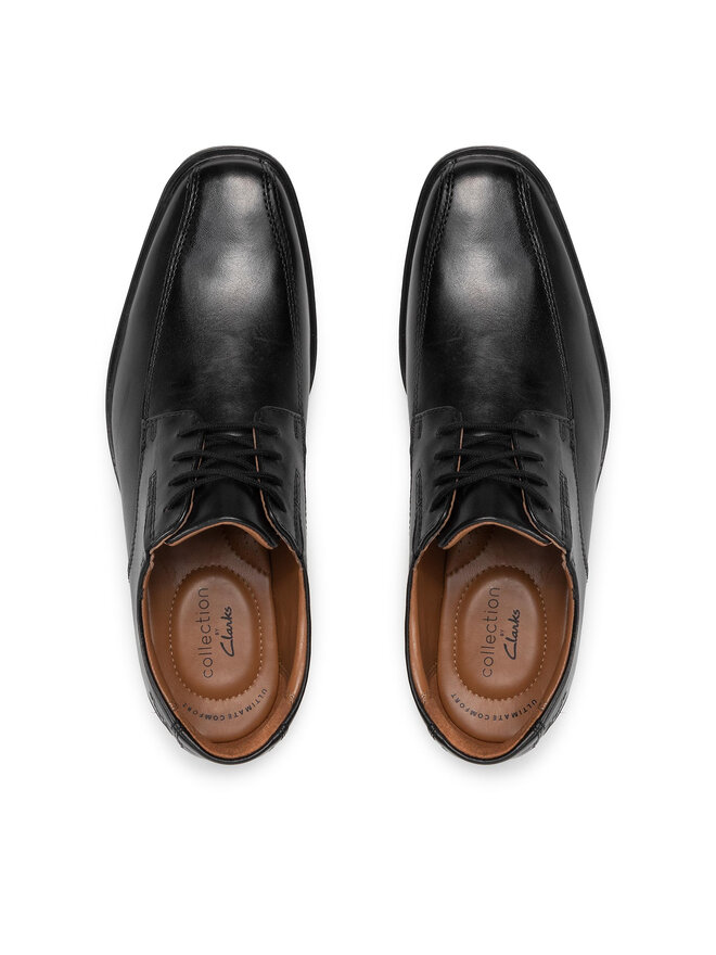 Clarks Halbschuhe Clarks Tilden Walk 261103107 Schwarz