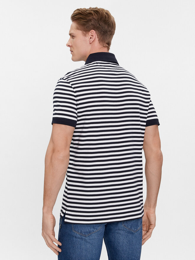 Tommy Hilfiger Tommy Hilfiger Pólóing 1985 MW0MW17771 Sötétkék Slim Fit