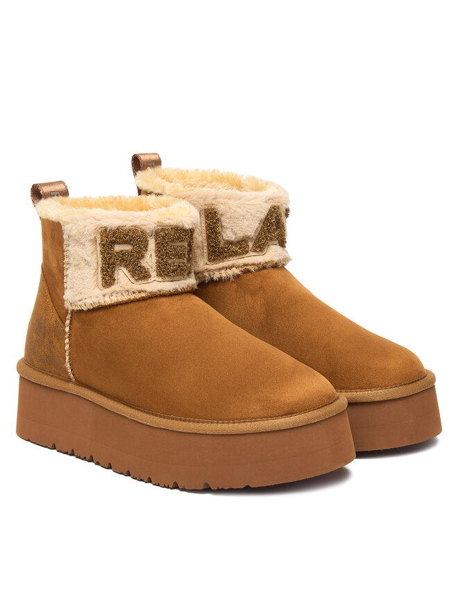 REPLAY Škornji za sneg REPLAY GWF5A.000.C0009T Rjava