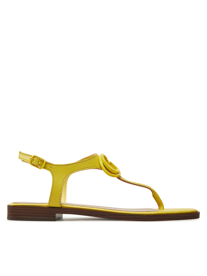 Guess Sandály Guess FLJMIR LEA03 Žlutá