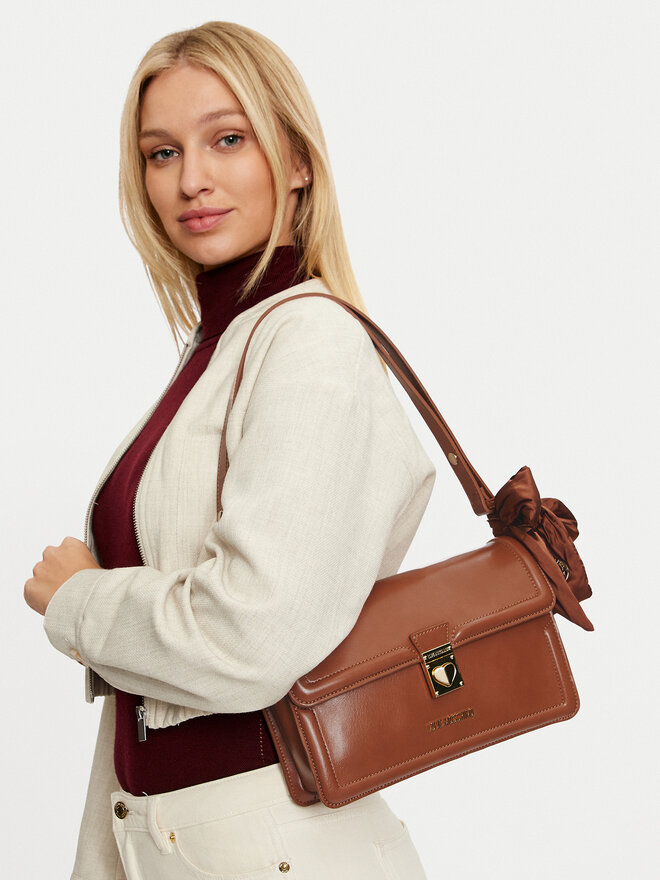 LOVE MOSCHINO Kabelka LOVE MOSCHINO JC4392PP0LKV0208 Hnědá