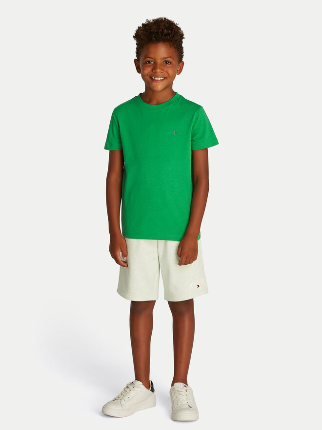 Tommy Hilfiger Tommy Hilfiger Футболка Essential KB0KB06879 D Зелений Regular Fit