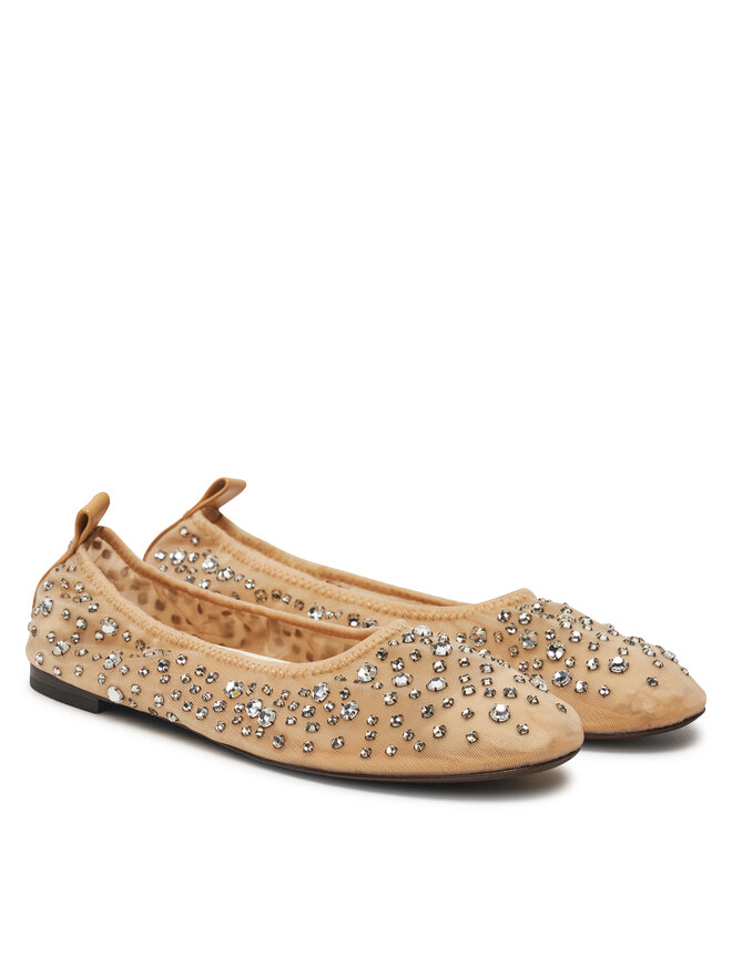 Tory Burch Baleriny Tory Burch 162066 Beżowy