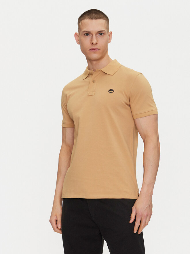Timberland Timberland Pólóing TB0A6VDP Bézs Regular Fit