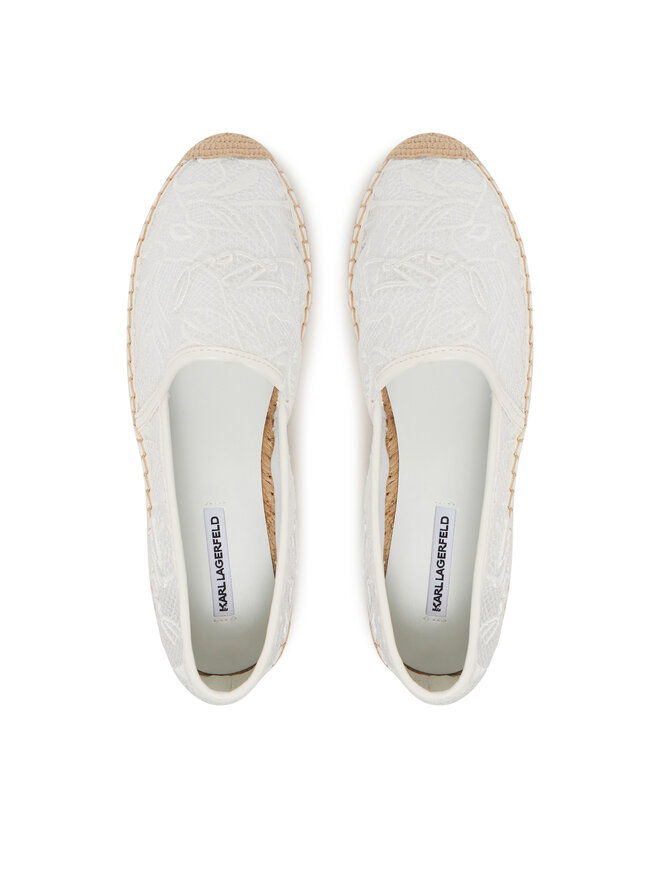 KARL LAGERFELD Espadrilles KARL LAGERFELD Kamini KL80121A Weiß