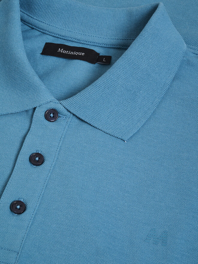 Matinique Matinique Pólóing 30206461 Kék Regular Fit