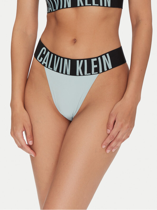 Calvin Klein Underwear Calvin Klein Underwear Стрінги 000QF7638E Голубий