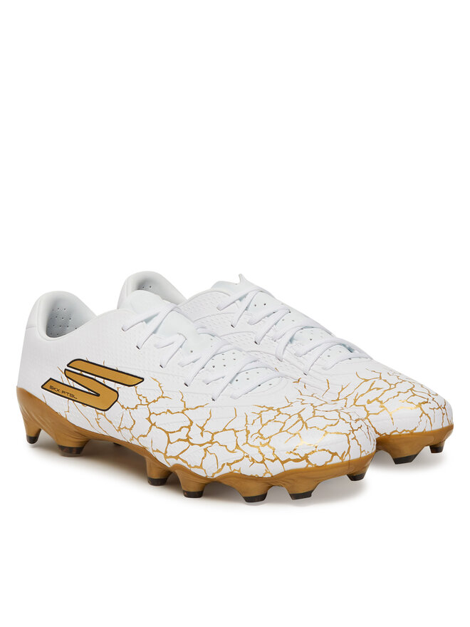Skechers Buty do piłki nożnej Skechers Skechers Gold Fg- 252017/WBGD Biały