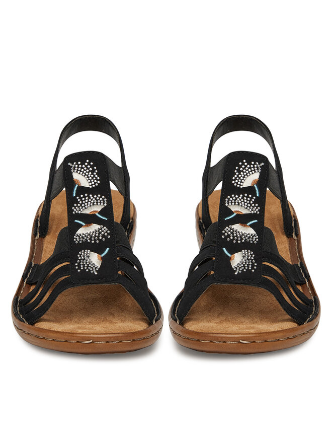 Rieker Sandalias Rieker 60875-00 Negro