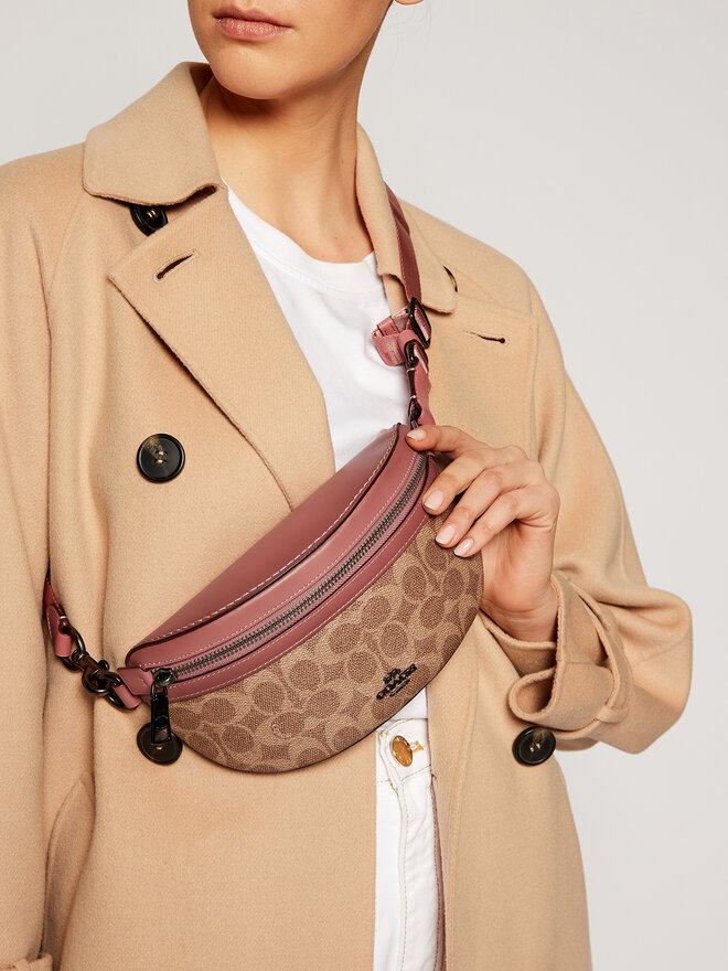 Sac banane Coach Sig Cc Bthy Blt Bg 39937 V5S5S Marron chaussures