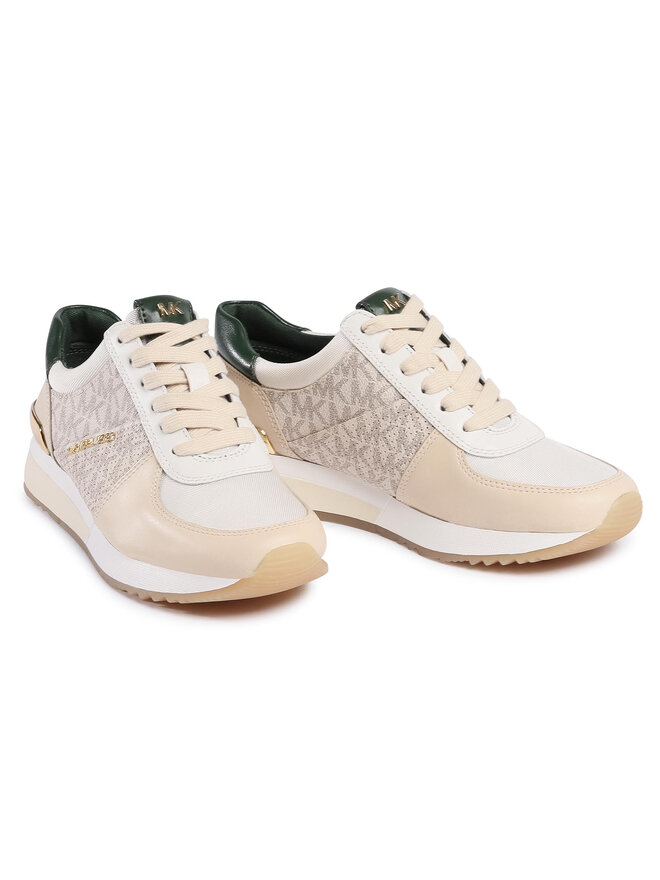 MICHAEL Michael Kors Снікерcи MICHAEL Michael Kors Allie Trainer 43F0ALFS3L Бежевий