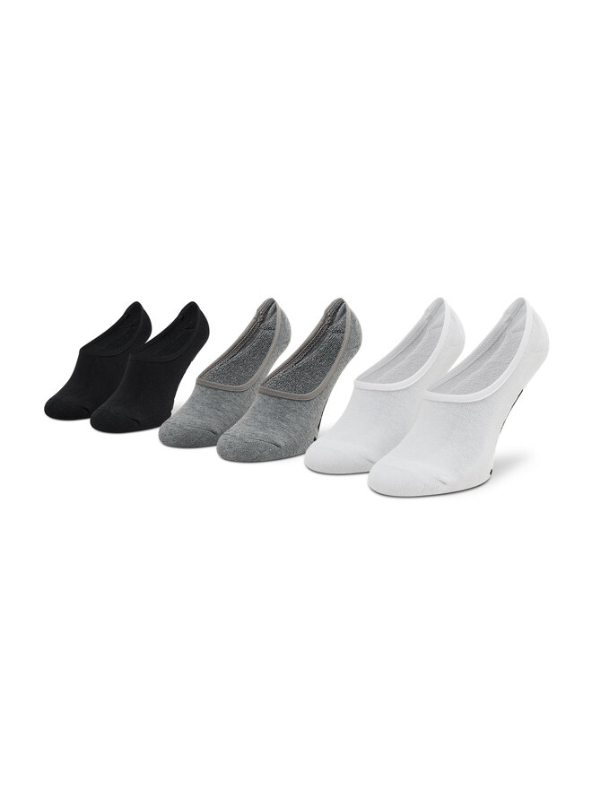 Vans Set di 3 paia di pedulini unisex Vans Classic Super No VN000XS9IZH1 Nero