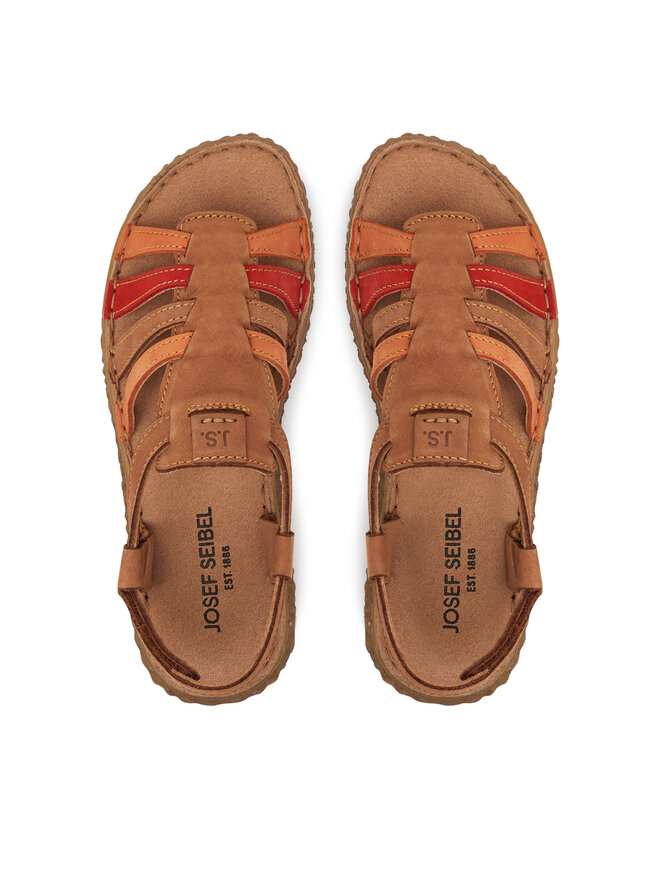 Josef Seibel Sandały Josef Seibel Ronja 07 95207 Zielony