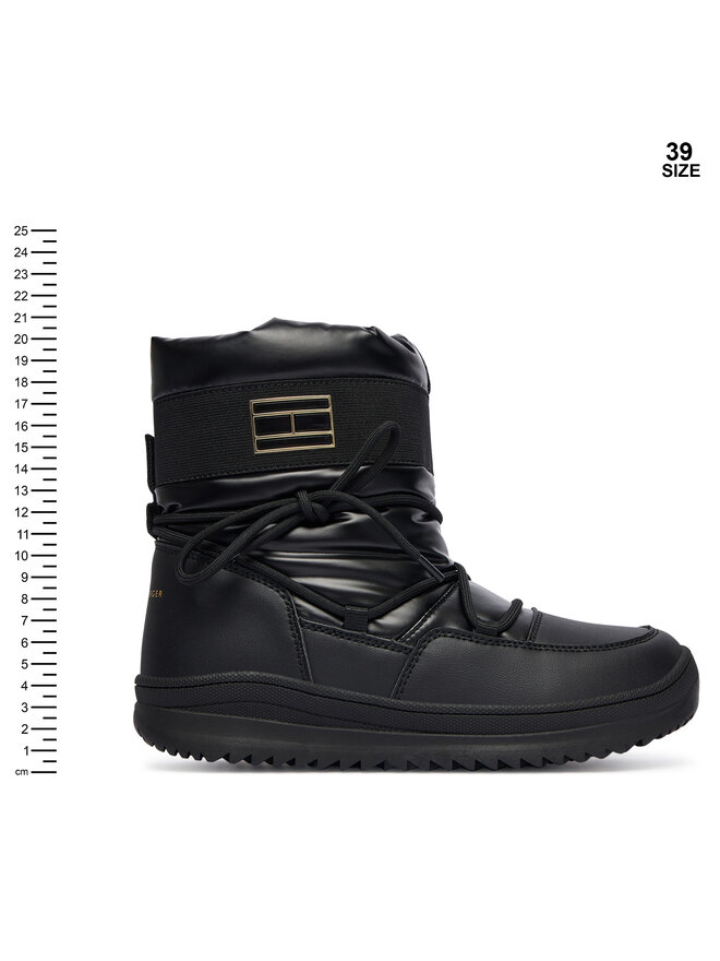 Tommy Hilfiger Schneeschuhe Tommy Hilfiger Snow Boot T3A5-34052-1474 D Schwarz