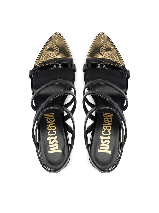 Just Cavalli Босоніжки Just Cavalli 80RA3S55 ZSE31 Чорний