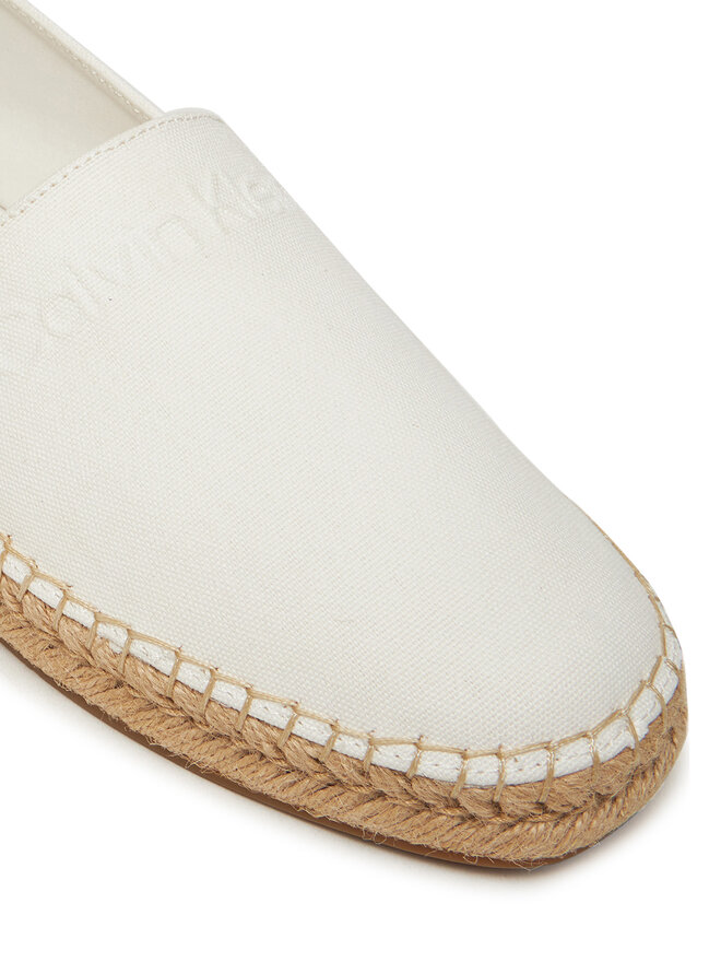 Calvin Klein Εσπαντρίγιες Calvin Klein Espadrille Cv Logo HM0HM01808 Λευκό