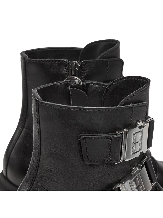 Tommy Jeans Aulinukai Tommy Jeans Tjw Chunky Boot Hardware EN0EN02443 Juoda