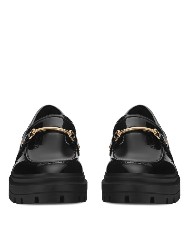 DeeZee Loafersy DeeZee 58682-9 Czarny
